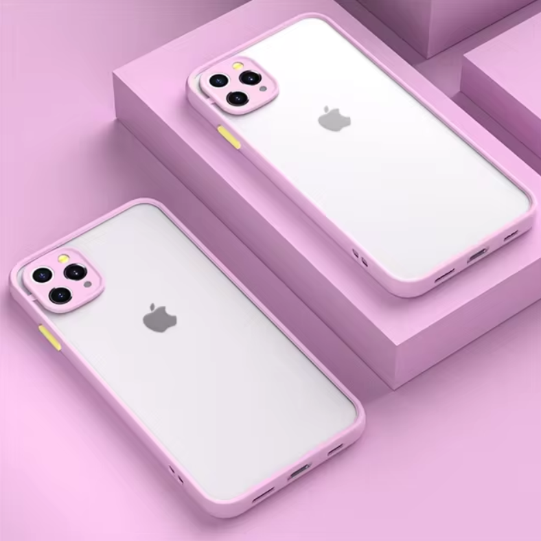 Transparent silicone iPhone case
