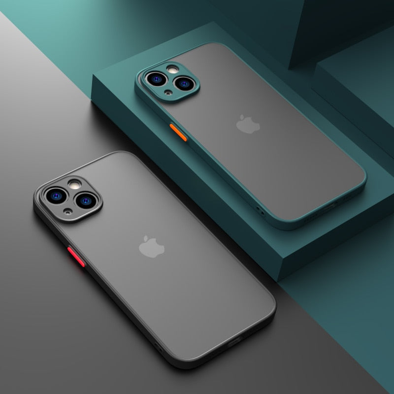 Transparent silicone iPhone case