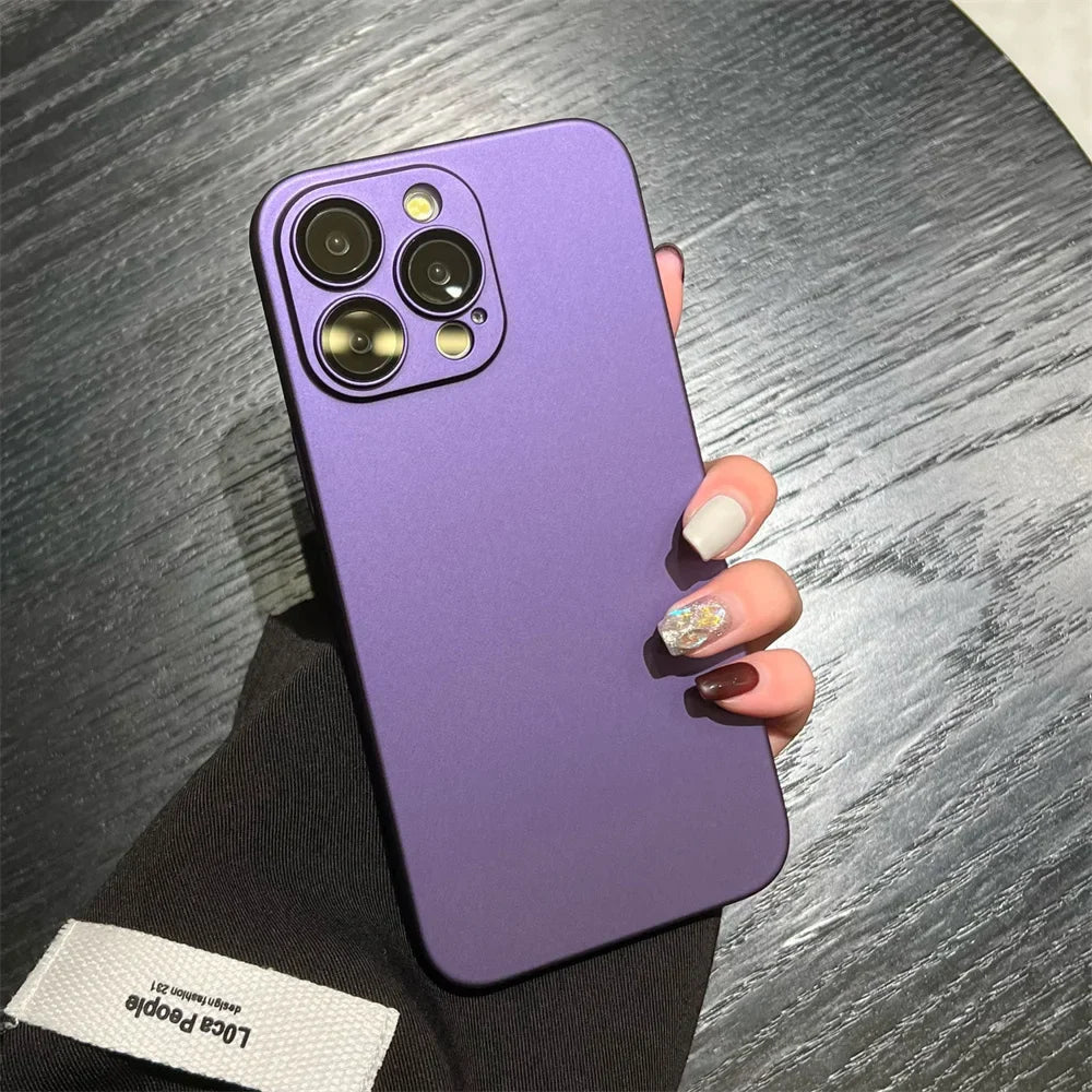Matte slim iPhone case