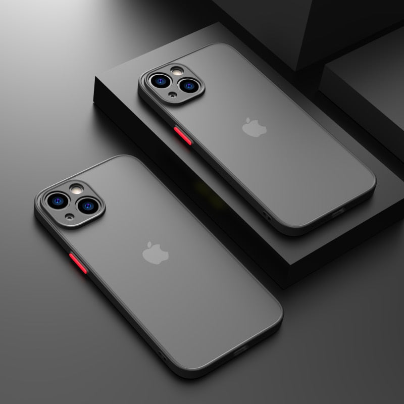 Transparent silicone iPhone case