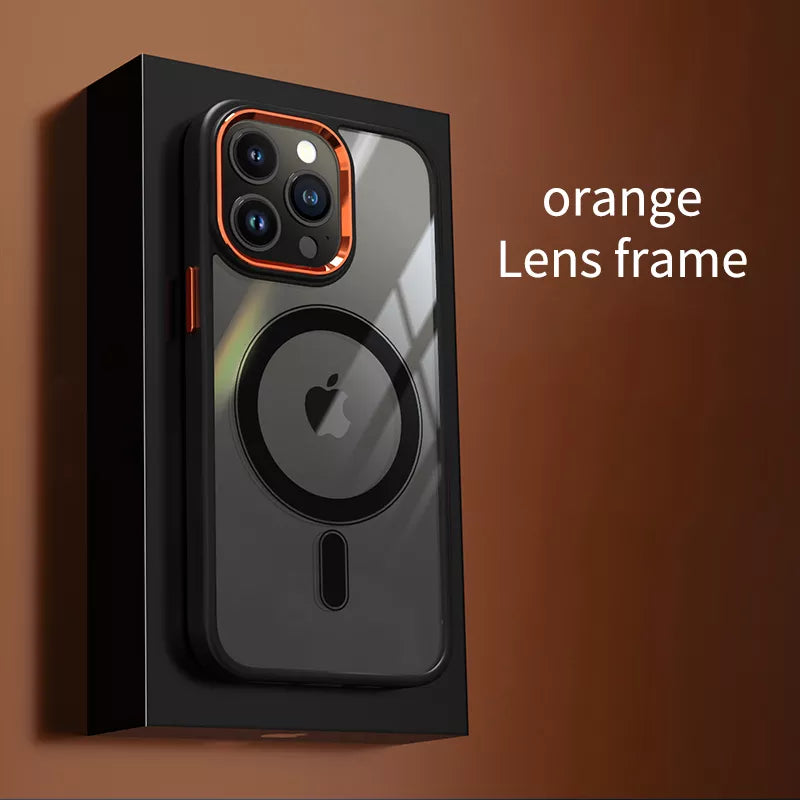 Clear magnetic iPhone case