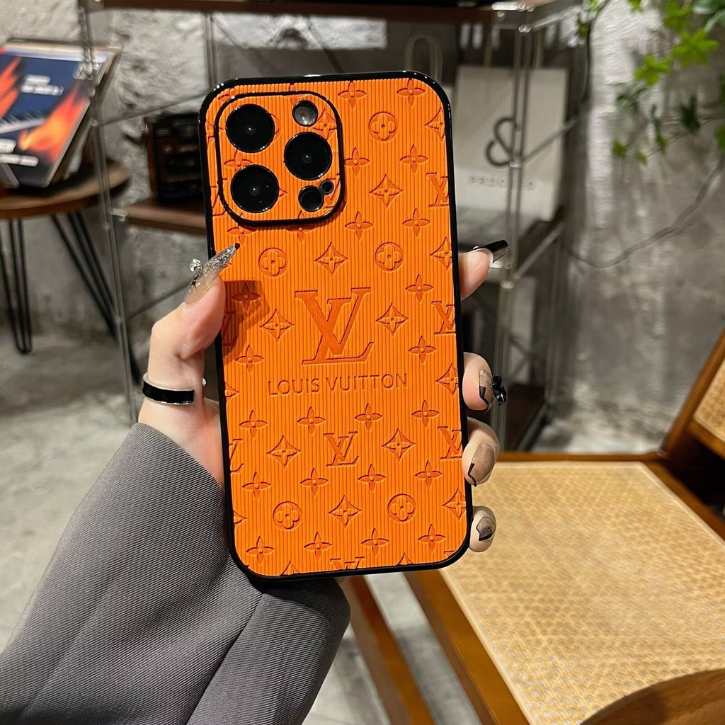 Louis Vuitton-inspired pink monogram iPhone case