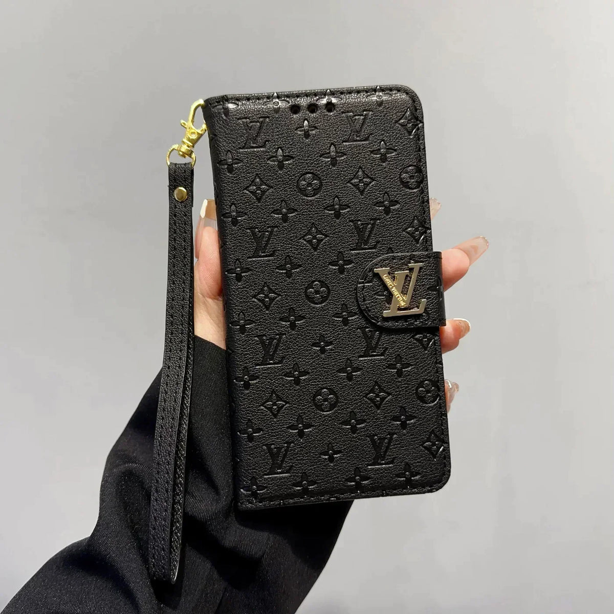 Louis Vuitton-inspired multi colors wallet iPhone case