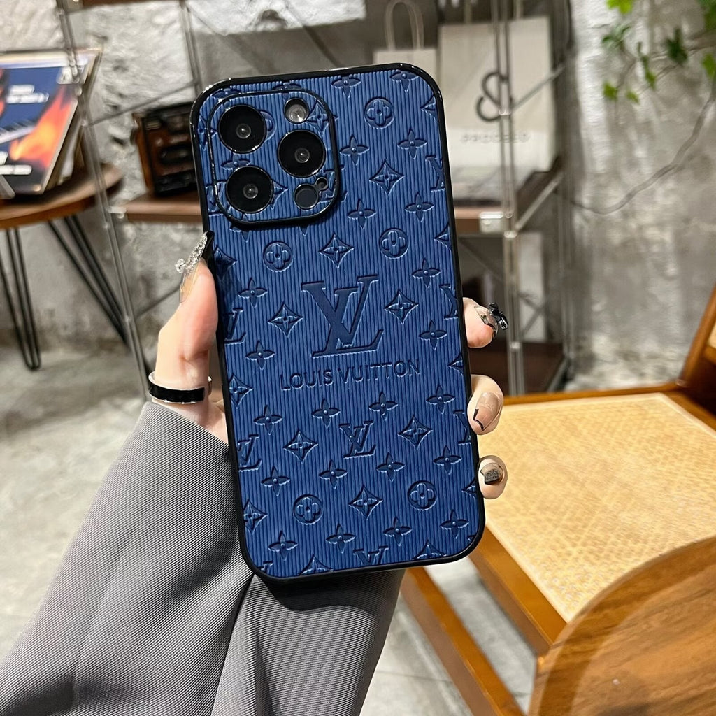 Louis Vuitton-inspired pink monogram iPhone case