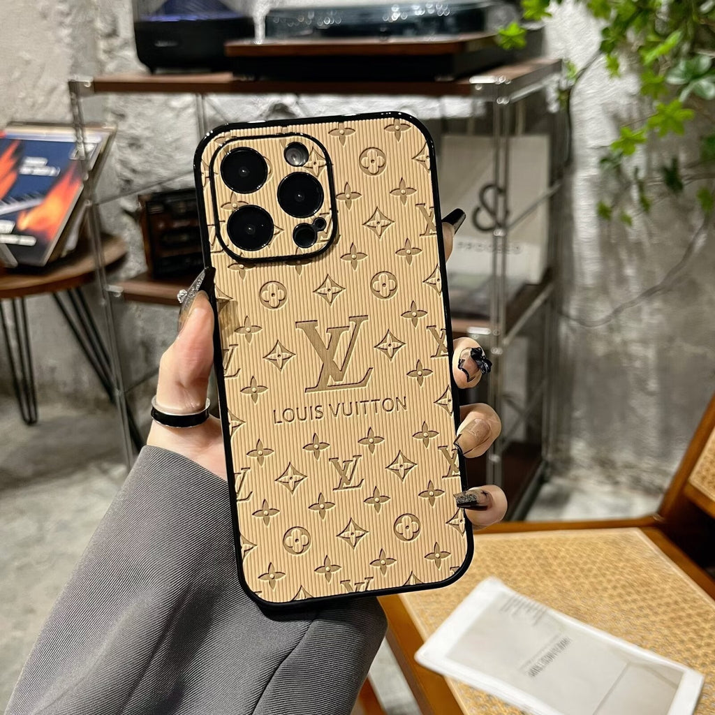 Louis Vuitton-inspired pink monogram iPhone case
