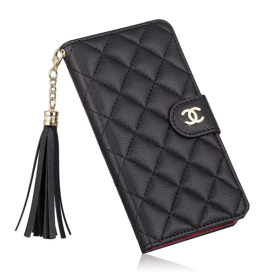 Louis Vuitton-inspired phone bag case for iPhone with card holder