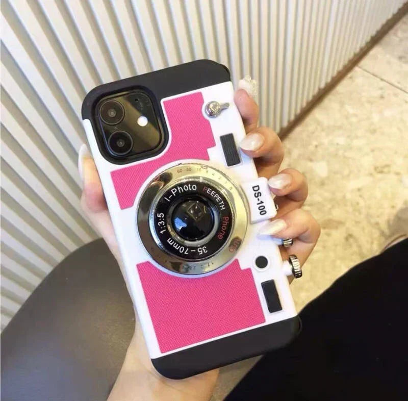 Emily in Paris-inspired camera design phone case for Samsung and iPhone