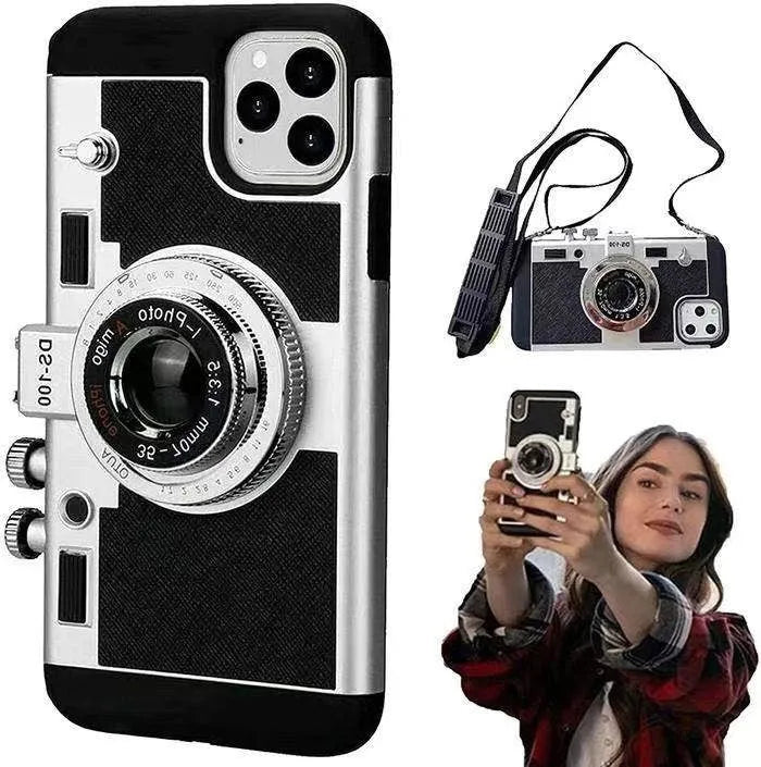 Emily in Paris-inspired camera design phone case for Samsung and iPhone