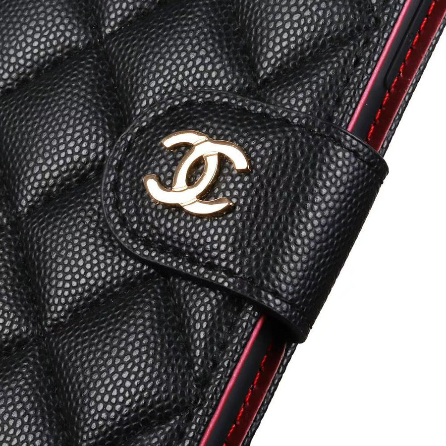 Louis Vuitton-inspired phone bag case for iPhone with card holder