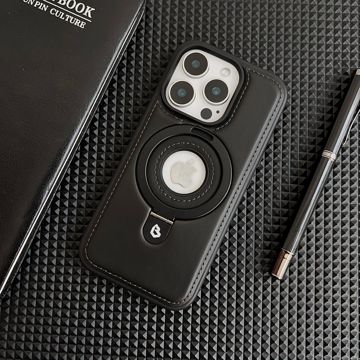 Invisible stand phone case for iPhone 17 / 16 / 15 / 14