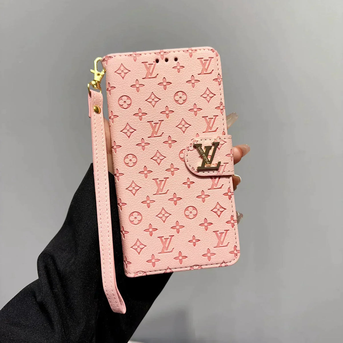 Louis Vuitton-inspired multi colors wallet iPhone case