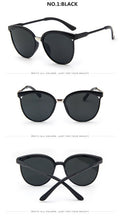 Retro cat eye sunglasses