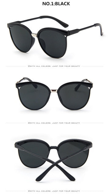 Retro cat eye sunglasses