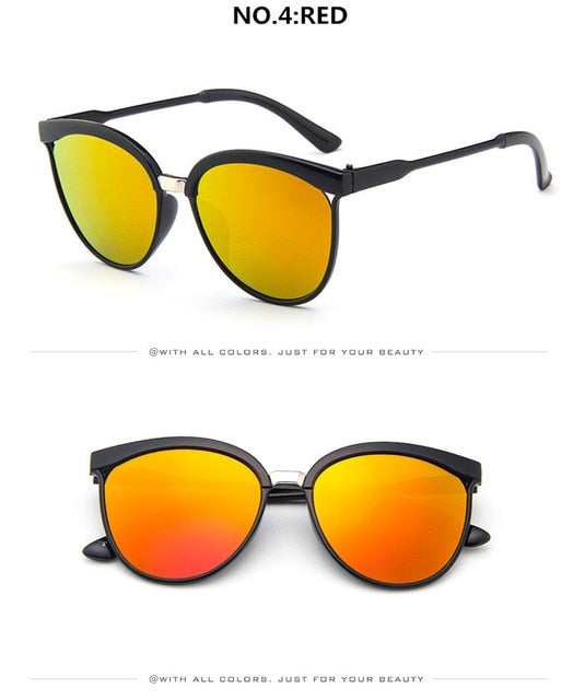 Retro cat eye sunglasses