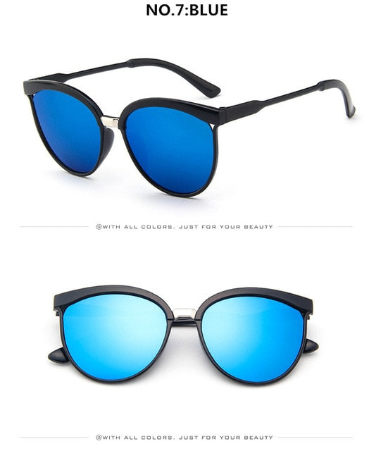 Retro cat eye sunglasses
