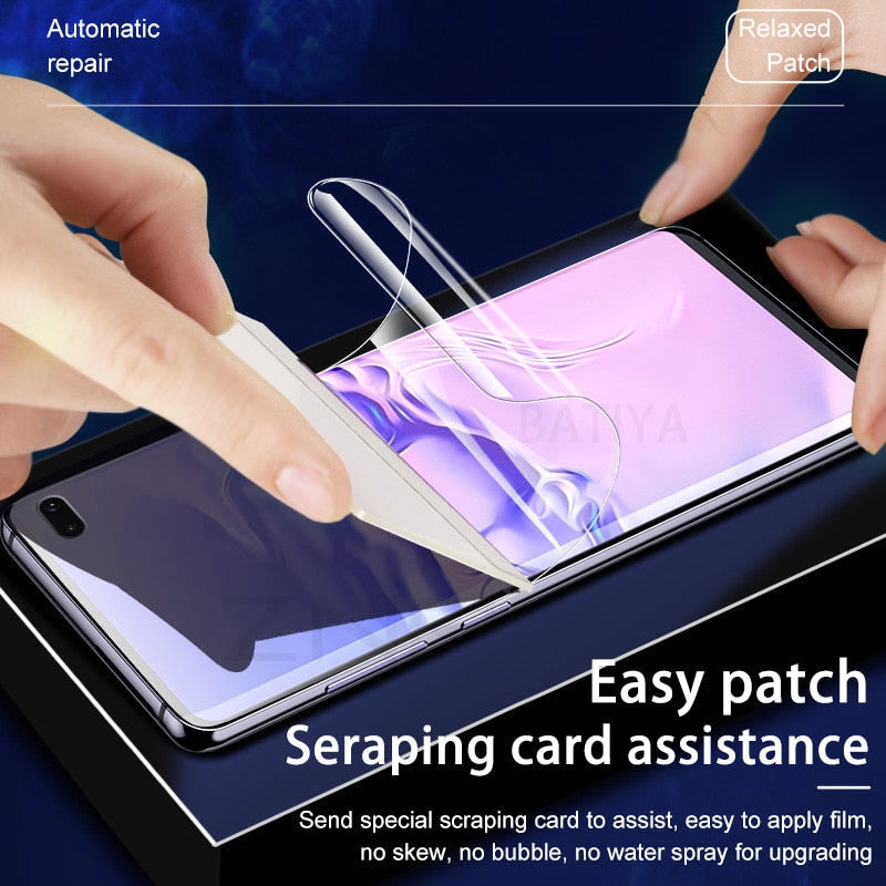Hydrogel screen shield for Samsung