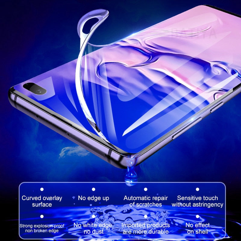 Hydrogel screen shield for Samsung