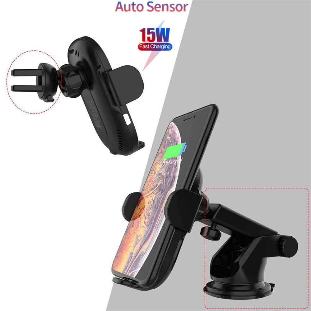 2-in-1 wireless fast charger for car