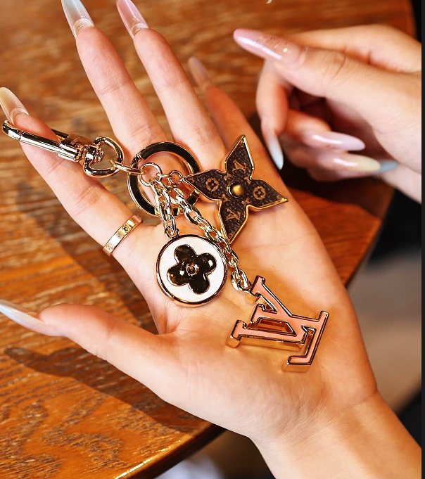 Decorative bag charm and keychain