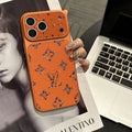 Louis Vuitton-inspired rhinestones glitter phone case for iPhone 17 / 16 / 15 / 14