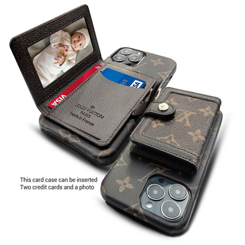 Beautiful iPhone case with credit card holder