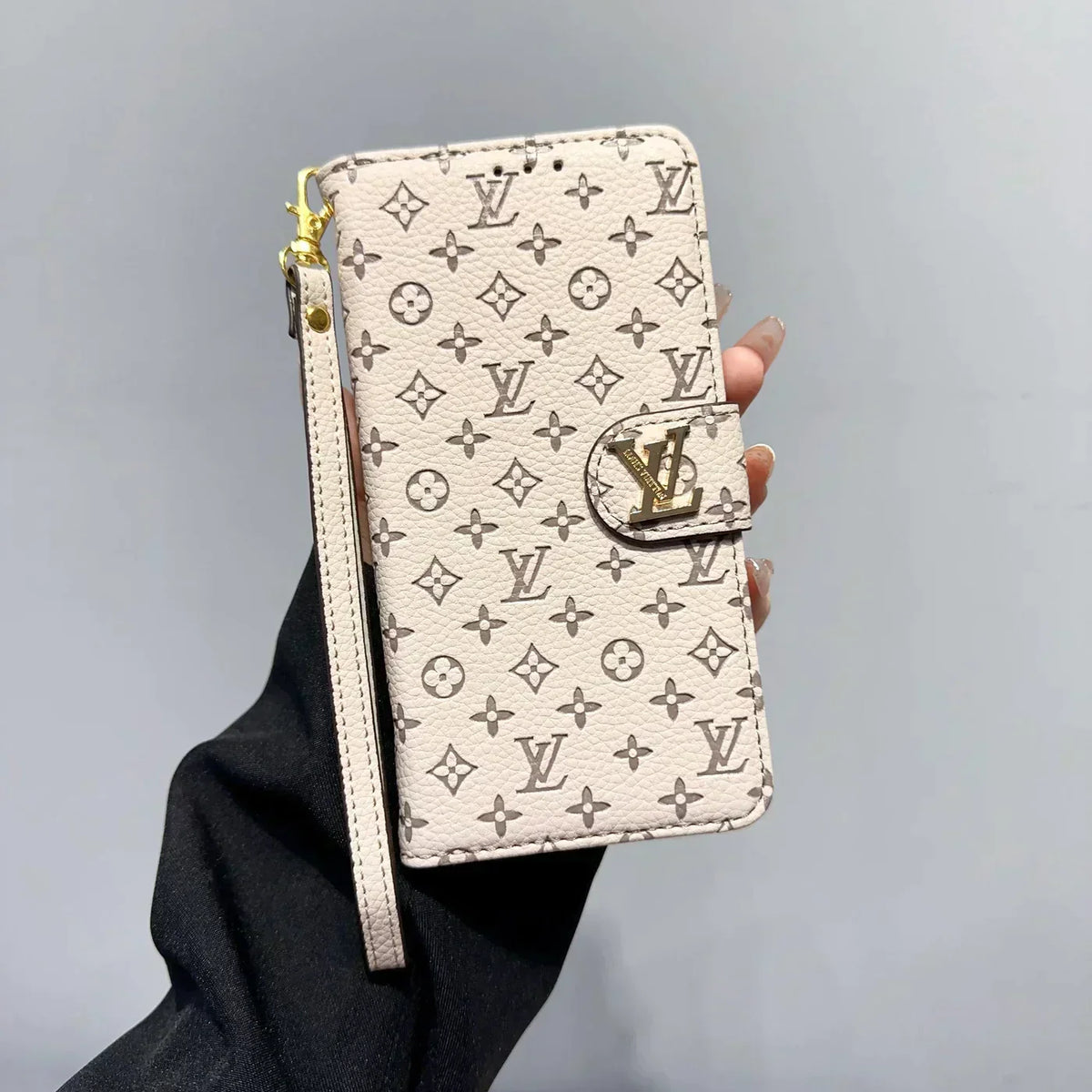 Louis Vuitton-inspired multi colors wallet iPhone case